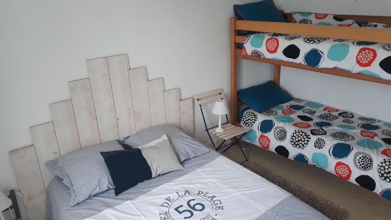 Le Pouliguen Tout A Pied - Grand Appart Lumineux - Menage Et Linge Non Compris Luaran gambar